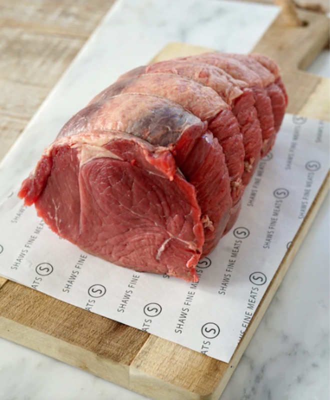 Beef topside joint