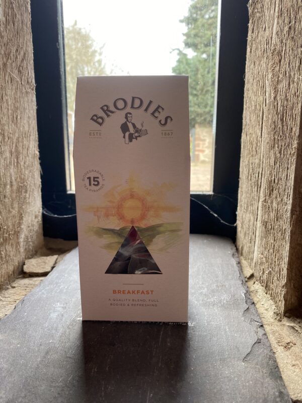 Carfrae Farmshop Brodies Breakfast Tea Pyramid x 15