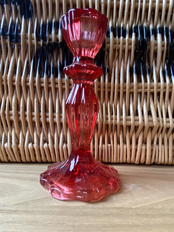 Glass Candle Holder