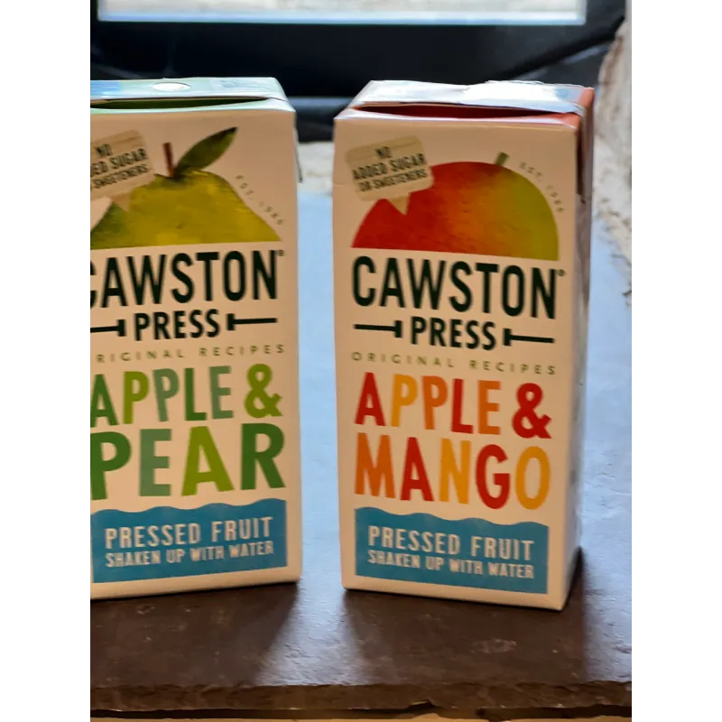 Cawston Press Kids Juice Cartons 200ml with straw