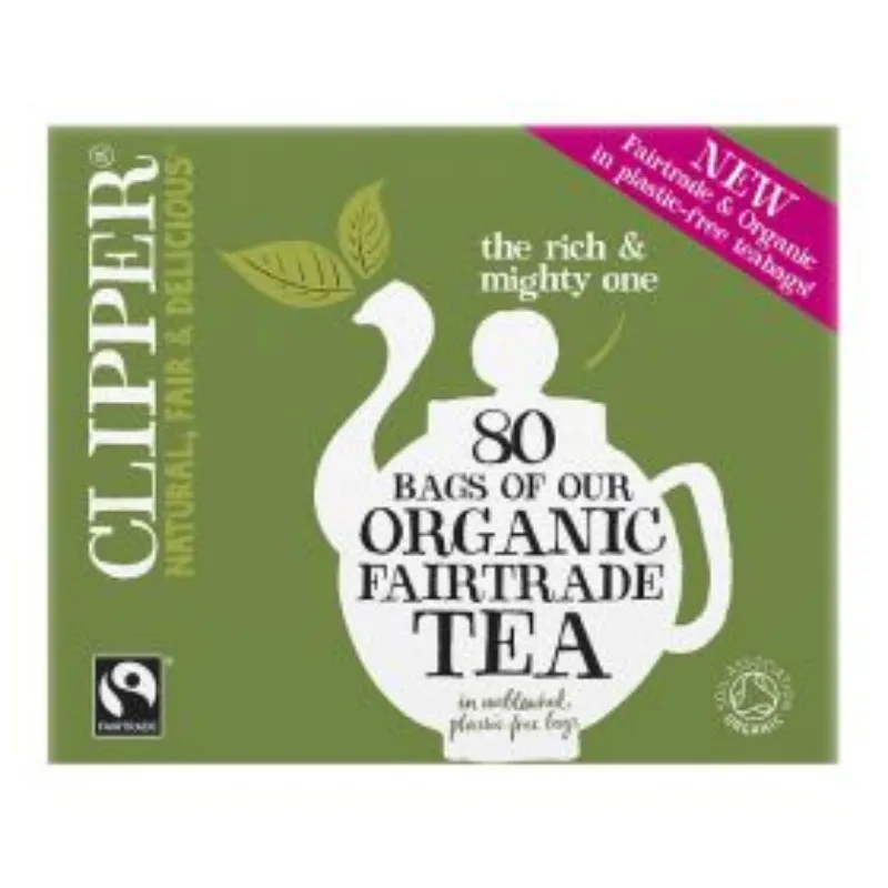 Clipper Everyday Fairtrade Tea Bags 80