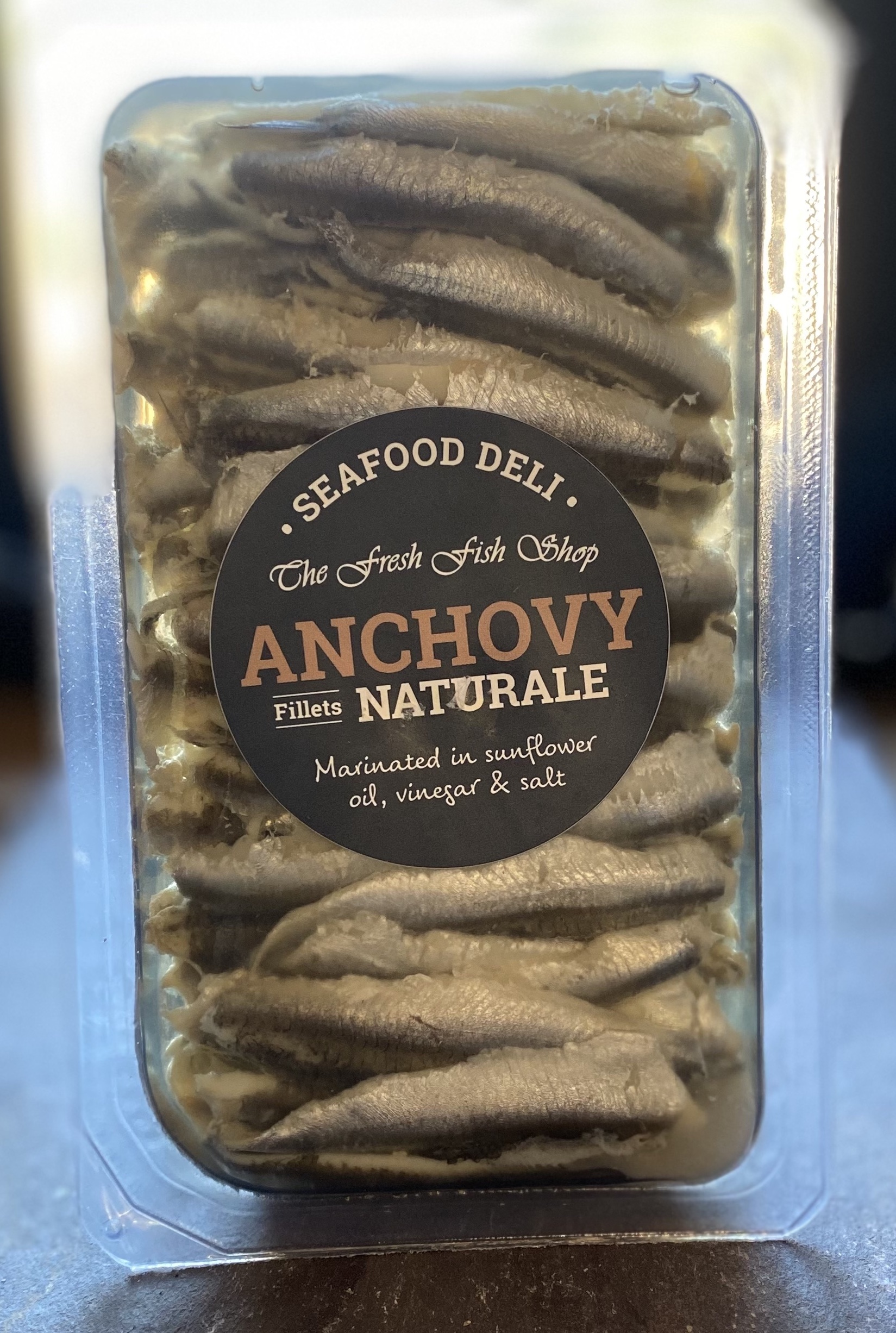 The Fresh Fish Shop - Anchovies in Oil 200g