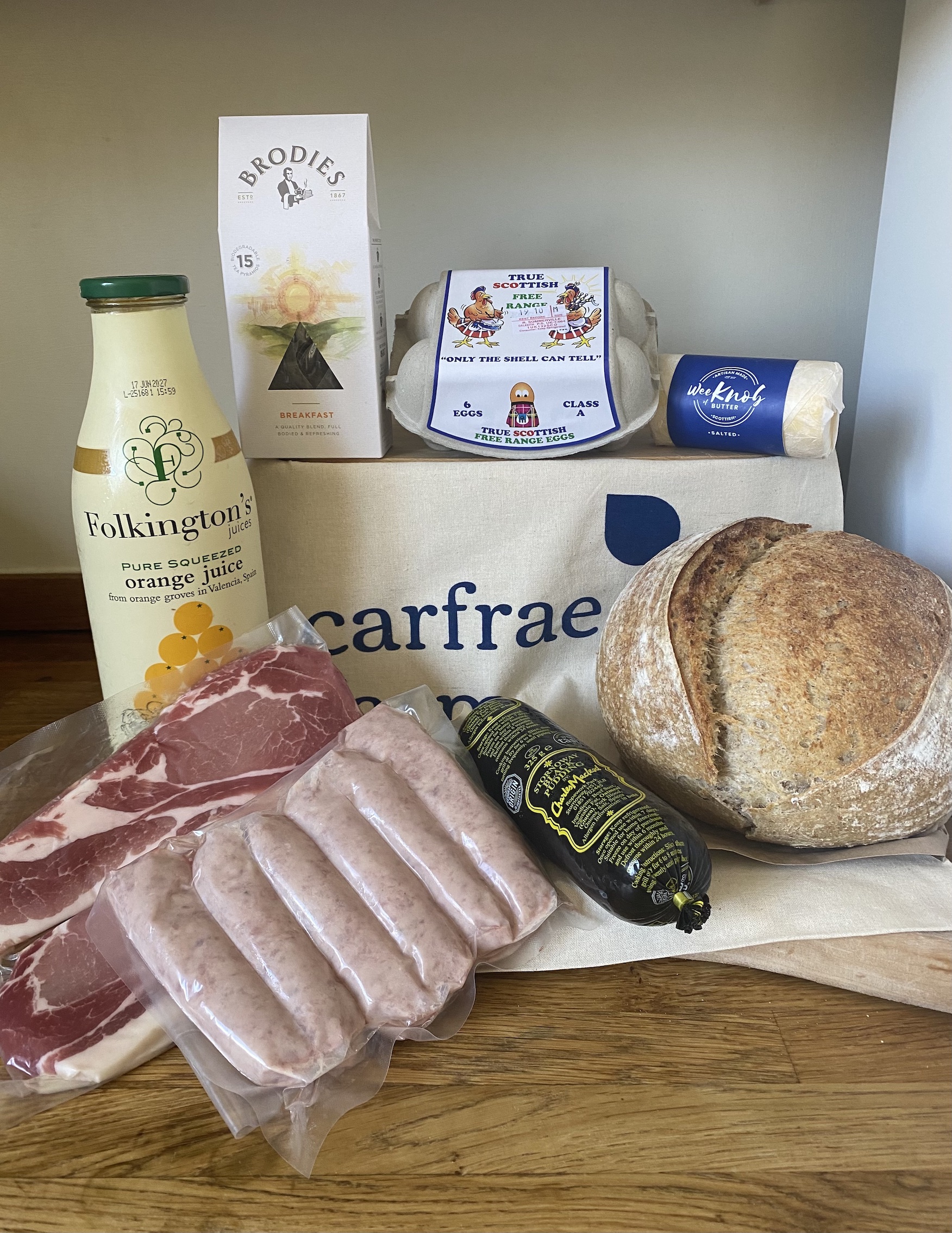 Full Scottish Breakfast Hamper