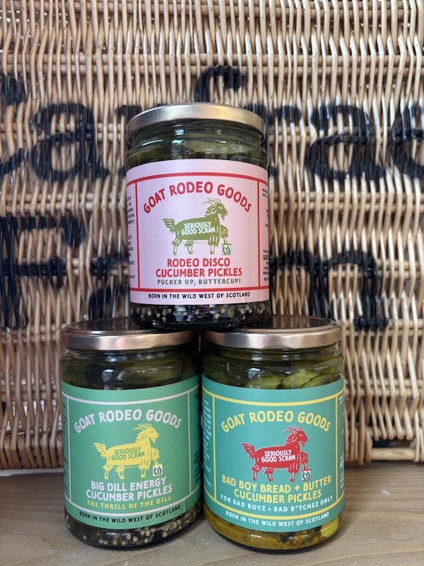 Goat Rodeo Cucumber Pickle Collection