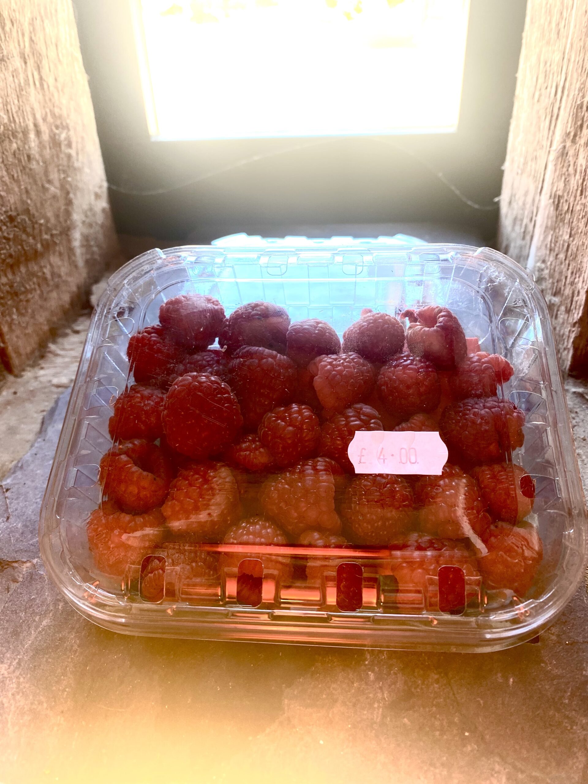 Carfrae Farm Shop Raspberries