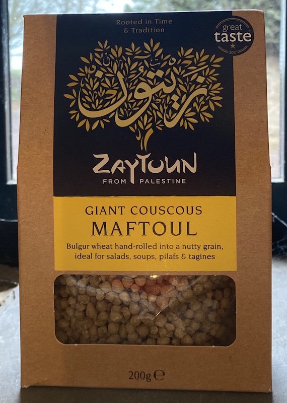 Giant Couscous Maftoul Palestinain (200g) - Zayton