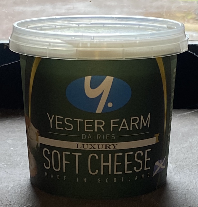 Luxury Soft Cheese (300g) - Yester Farm Dairies