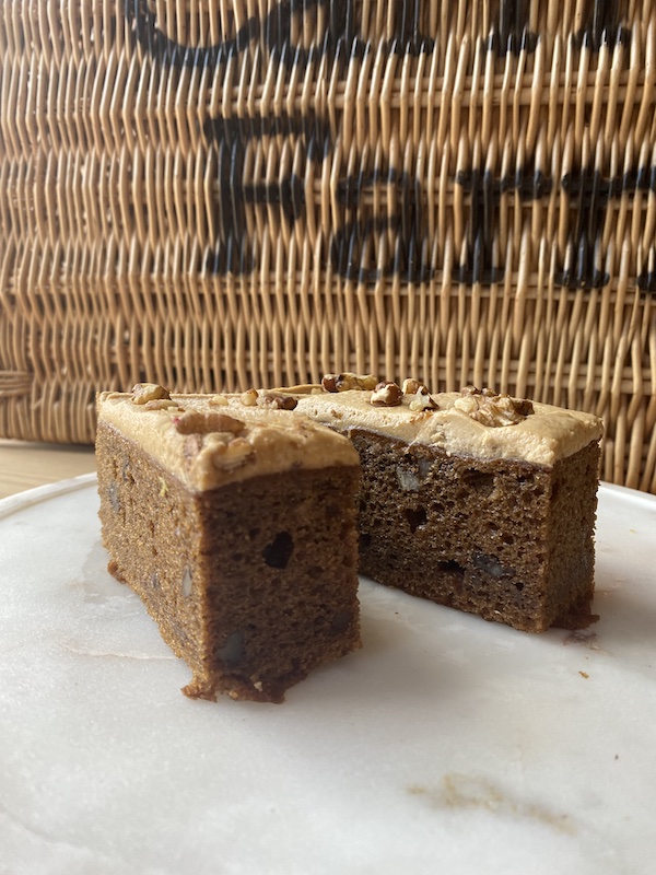 Coffee Pecan and Walnut Cake