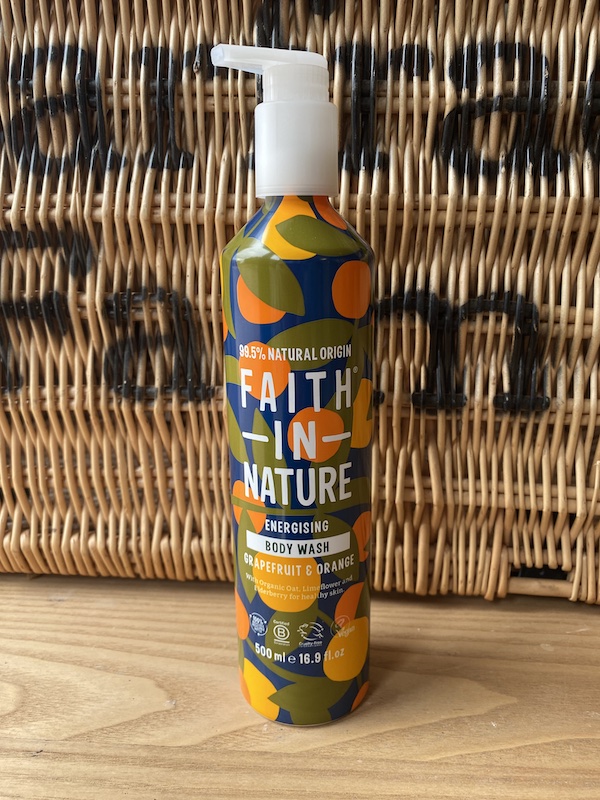 Faith in Nature - Grapefruit and Orange Bodywash, Aluminium Bottle (500ml)