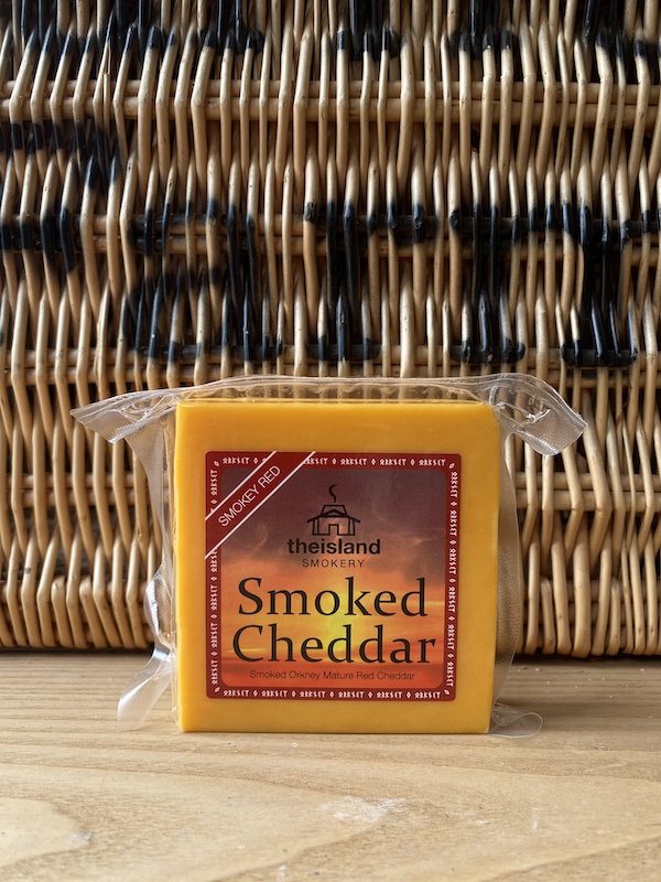 Orkney Smoked Red Cheese - Island Smokery (225g)