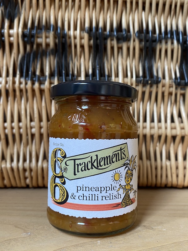 Tracklements pineapple & chilli relish