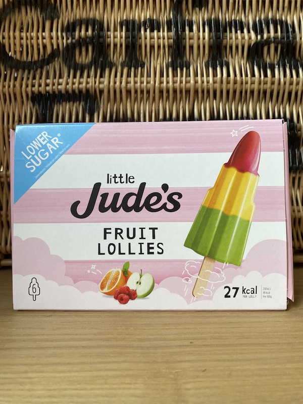 Little Jude's Fruit Lollies (5 x 55ml)