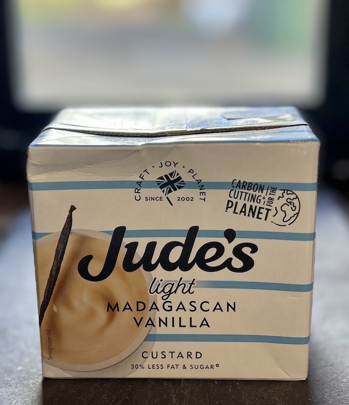 Jude's light Madagascan Vanilla Custard 500g