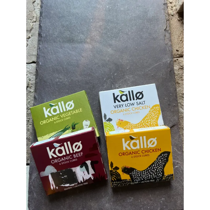 Kallo Organic Stock Cubes 66g