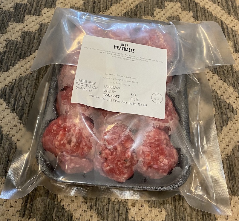 Meatballs (Pack of 12)