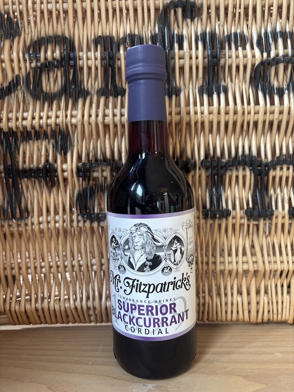 Mr. Fitzpatrick's Superior Blackcurrant Cordial (500ml)