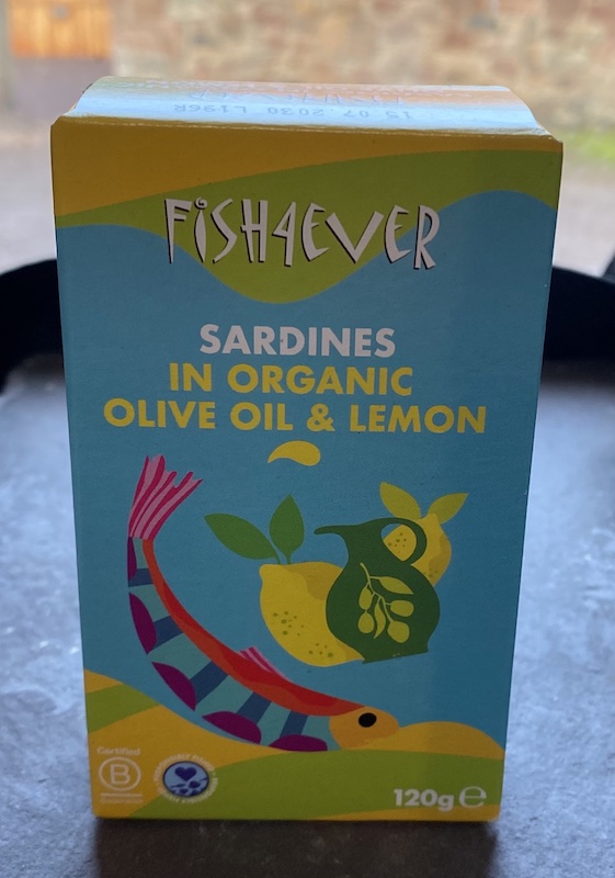 Fish4Ever Whole Sardines in Olive Oil & Lemon (120g)