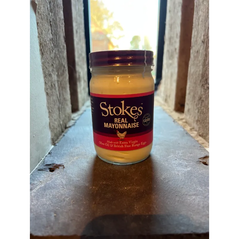 Stokes – Real Mayonnaise With Extra Virgin Oil 345g