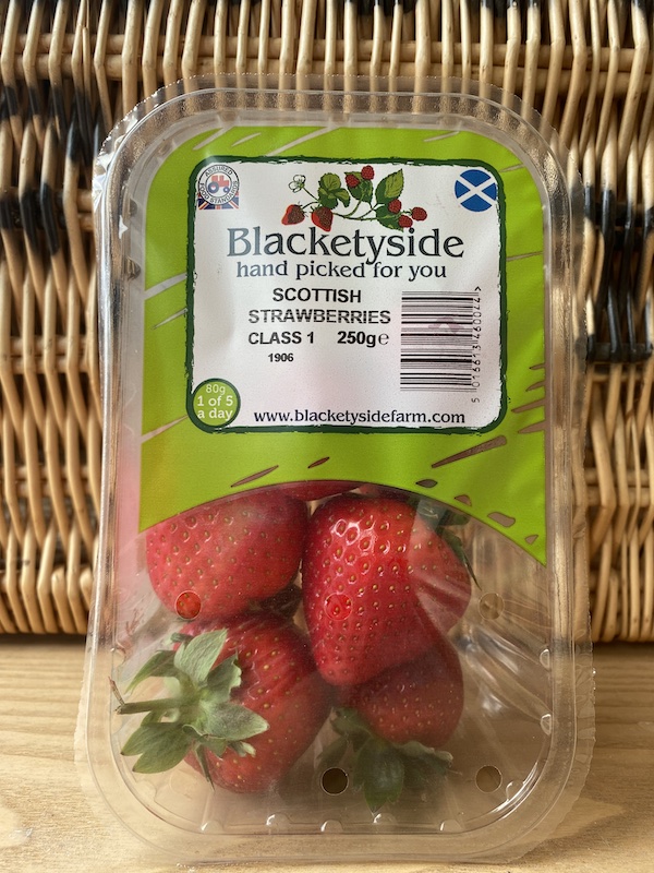 Blacketyside Scottish Strawberries (250g)