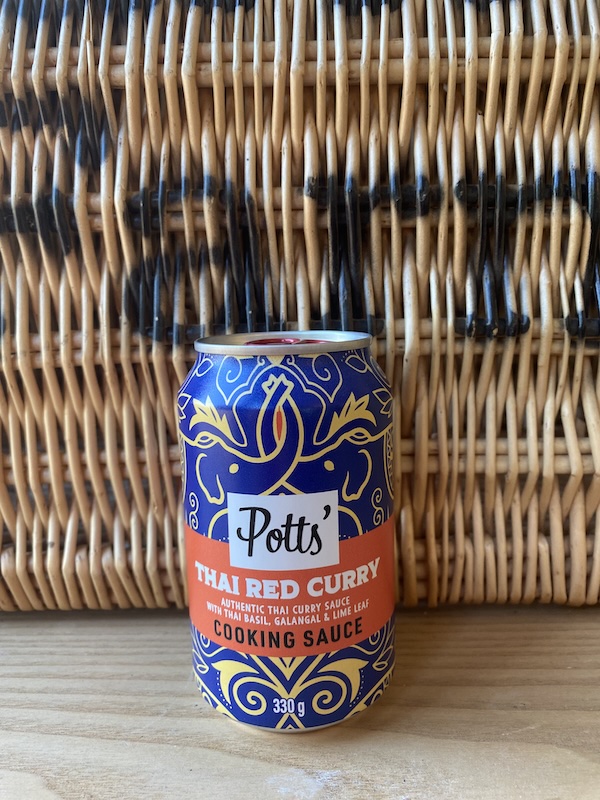 Potts Thai Red Curry Cooking Sauce (330g)