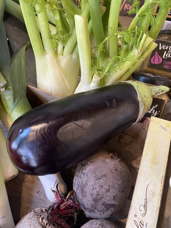 Fresh Aubergine