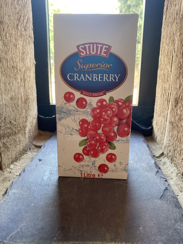 cranberry juice