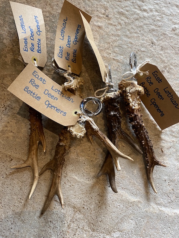 East Lothian Roe Deer Antler Bottle Opener