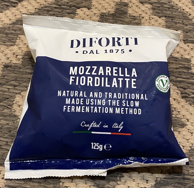Diforti mozzarella cheese 125g
