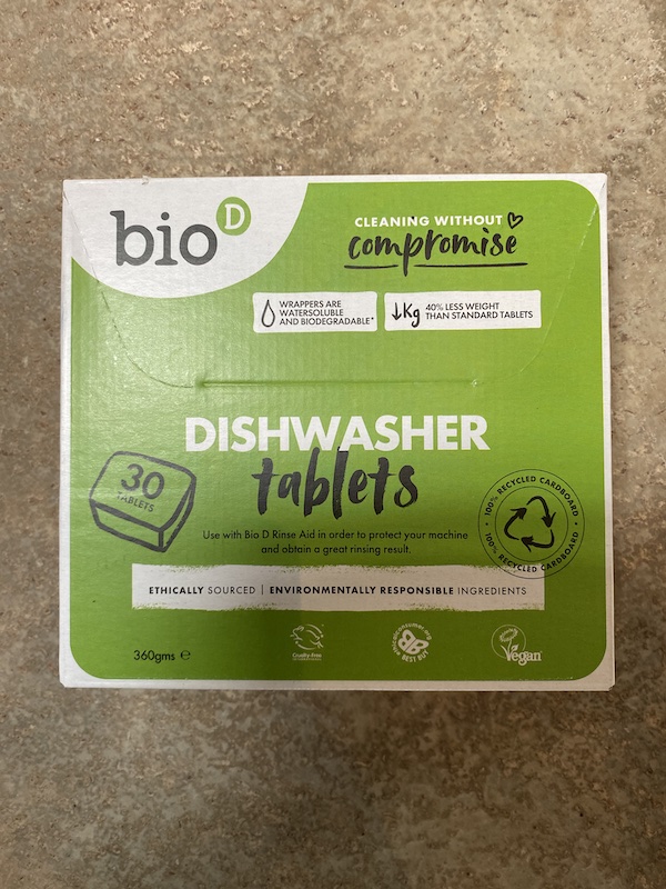 Bio-D Dishwasher Tablets x30