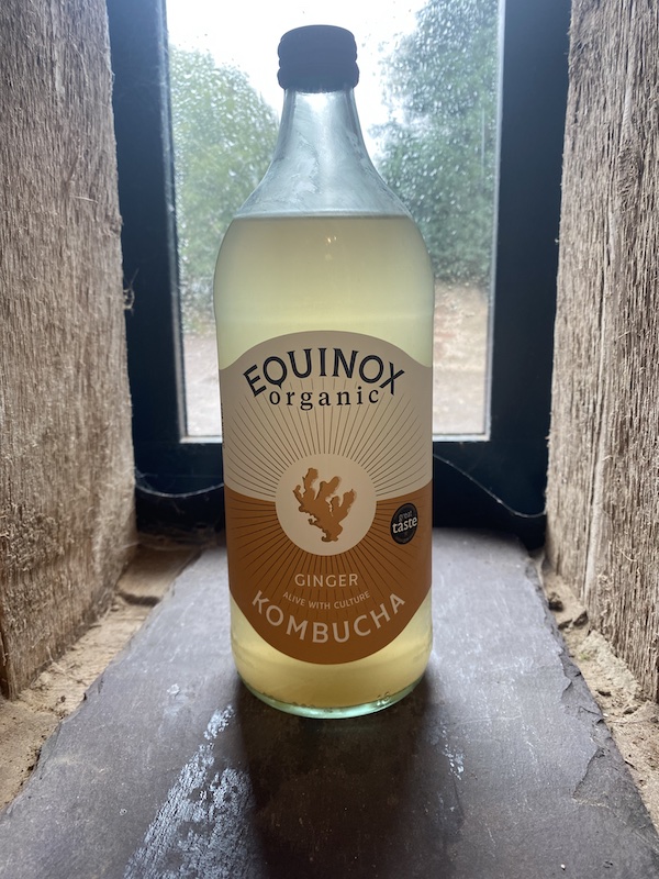 Equinox Organic Ginger Kombucha 750ml