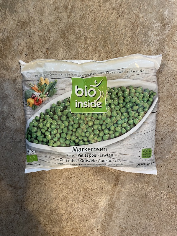 Bio Inside Organic Frozen Peas 300g