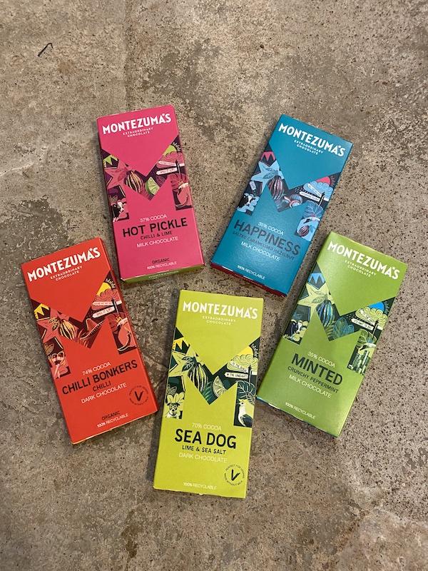 Montezuma Chocolate Bars