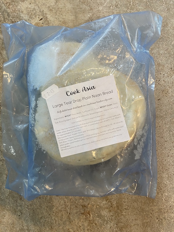 Cook Asia Frozen Naan Bread