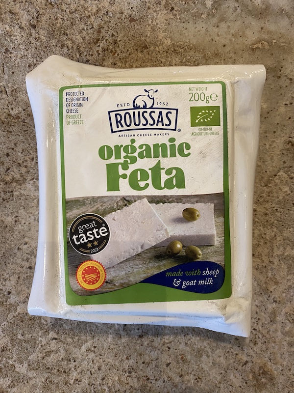 Roussas Organic Feta 200g