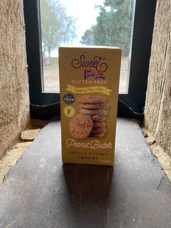 Sweet FA Gluten Free Peanut Butter Cookies 125g