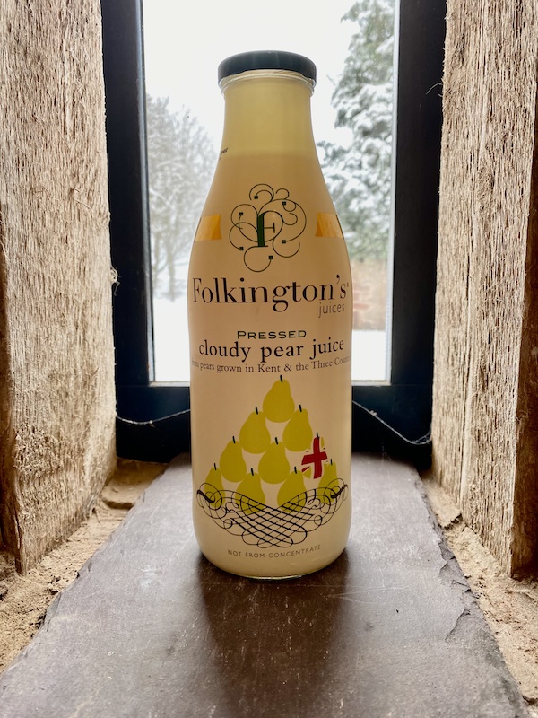 Folkington's Cloudy Pear Juice 1 Litre