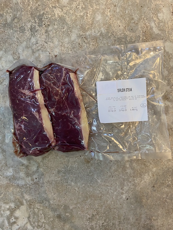 Shaws Fine Meats Sirloin Steak