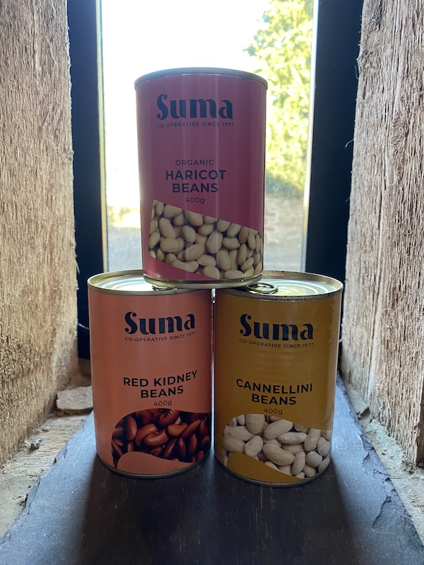 Suma Organic Beans 400g