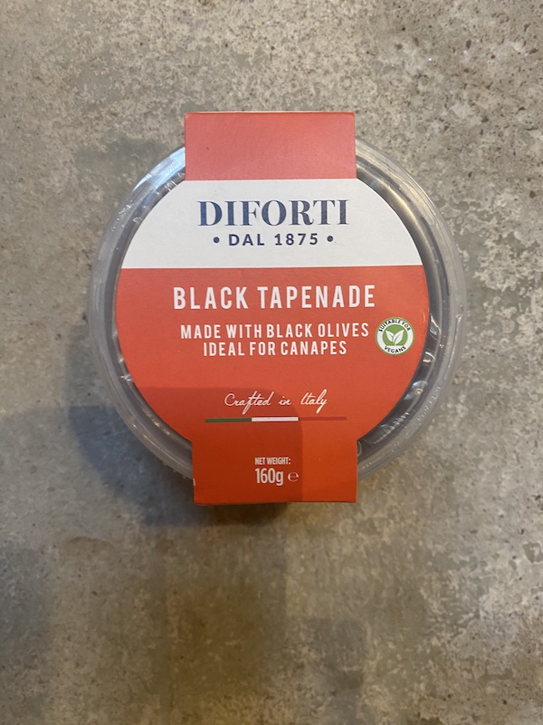 Diforti Black Olive Tapenade