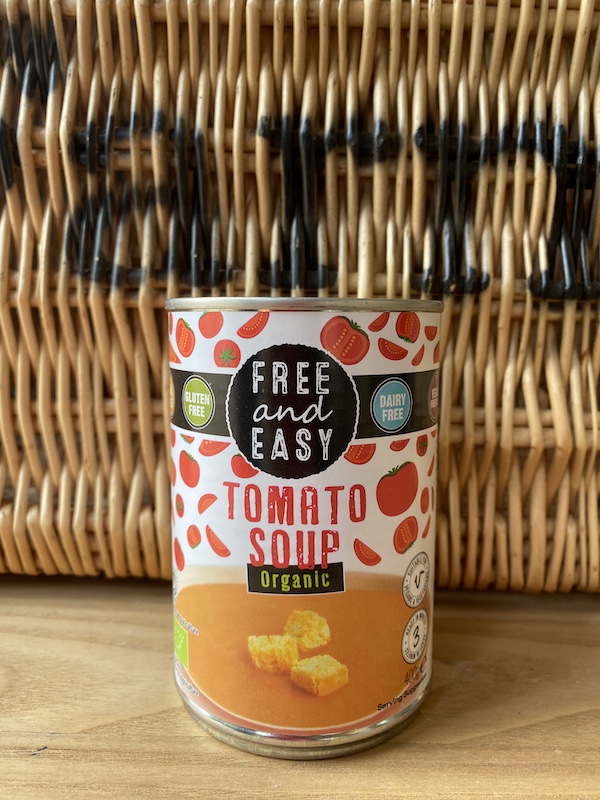 Free and easy organic tomato soup 400g